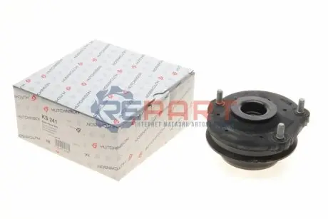 Подушка амортизатора (переднего) + подшипник Fiat Doblo 1.3D-2.0D 10- (L) HUTCHINSON KS241 Купить в Украине
