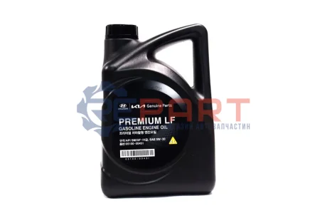 Масло моторное Mobis Premium Gasoline LF 5W-20 SM/GF-4 05100-00451 (Канистра 4л)) Hyundai/Kia/Mobis 0510000451 Купить в Украине