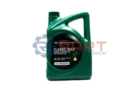 Масло моторное Mobis Classic Gold Diesel 10W-30 05200-00610 (Канистра 6л) Hyundai/Kia/Mobis 0520000610 Купить в Украине