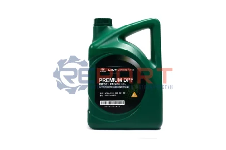 Масло моторное Mobis Premium DPF Diesel 5W-30 ACEA C3, 05200-00620 (Канистра 6л) Hyundai/Kia/Mobis 0520000620 Купить в Украине