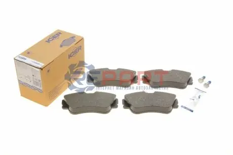 Фото Колодки гальмівні (передні) VW T4 90-03 ICER (141049700) зображення 1