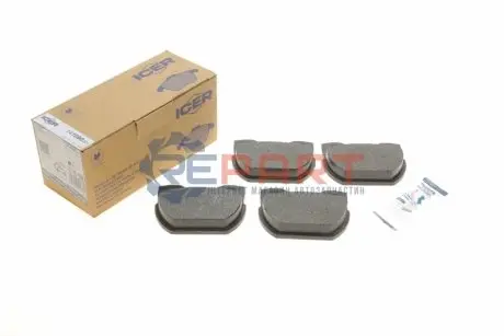 Колодки гальмівні (задні) Land Rover Defender II 90-16 ICER 141090-201 Купити в Україні