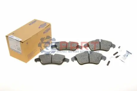 Фото Колодки гальмівні (передні) MB Sprinter (901-904) 208-416 95-06/Vito (W638) 96-03 (датчики L=210mm) ICER (141104) зображення 1