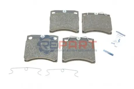 Фото Комплект тормозных колодок (дисковых).) ICER (141168) изображение 1