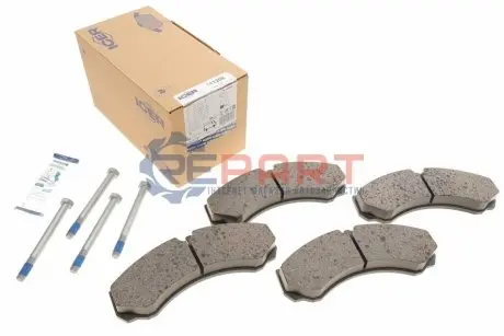 Фото Колодки гальмівні (передні/задні) Iveco Daily II/III/IV/V/VI/Line 89- ICER (141208) зображення 1