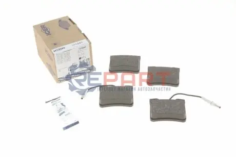 Фото Комплект тормозных колодок (дисковых).) ICER (141241) изображение 1