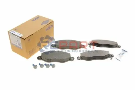 Колодки гальмівні (передні) Ford Transit 00-06 (FWD) ICER 141498701 Купити в Україні