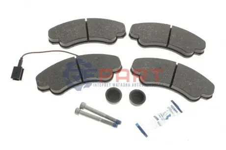 Фото 1 — Колодки гальмівні (передні) Citroen Jumper/Fiat Ducato/Peugeot Boxer 99- R16 (+датчик) ICER (141522066) Фото Колодки гальмівні (передні) Citroen Jumper/Fiat Ducato/Peugeot Boxer 99- R16 (+датчик) ICER (141522066) зображення 1