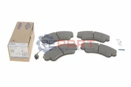 Тормозные колодки, дисковый тормоз.) ICER 141522 Купить в Украине