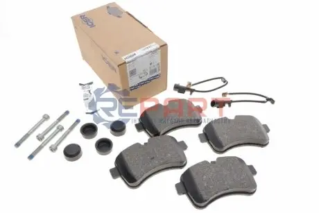 Фото Колодки гальмівні (задні) Iveco Iveco Daily IV-VI 06- (+датчик) ICER (141837-203) зображення 1