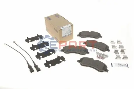 Колодки гальмівні (передні) Ford Transit Custom/Tourneo Custom V362 12-/Transit V363 13- (+датчики) ICER 142119 Купити в Україні