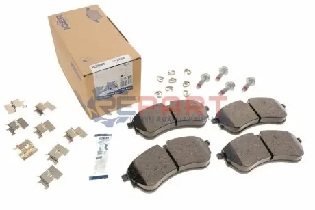 Колодки гальмівні (передні/задні) VW Crafter/MAN TGE 16 ICER 142284 Купити в Україні