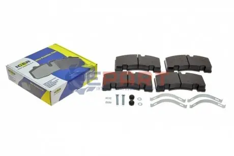 Колодки тормозные (задние) BPW SHSF/SHSFA/SHSM/SHSMA/SHZ/SHZF/SHZM/SHZMA/SHBF/SHSFH 96-/SAF SKRB ICER 152135066