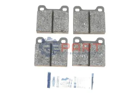 Колодки гальмівні (передні) Opel Ascona 70-75/Kadett 67-79/Rekord 63-77/Audi 100 71-76 ICER 180162 Купити в Україні