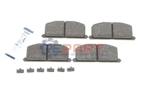 Фото Колодки гальмівні (передні) Toyota Camry 82-91/Carina 82-01/Celica 85-93/Corolla 83-00 ICER (180462) зображення 1