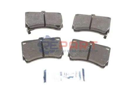 Фото Колодки гальмівні (передні) Kia Rio 00-05/Mazda 323 89-98/121 II 90-96 ICER (180970) зображення 1