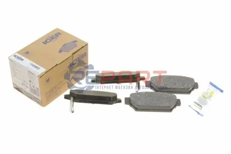 Фото Тормозные колодки, дисковый тормоз.) ICER (180982) изображение 1