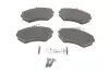 Колодки гальмівні (передні) Seat Cordoba/Ibiza/Toledo 93-02/VW Golf 86-02/Passat B2/B3/B4 85-97 181012700