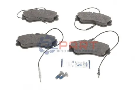 Фото Колодки гальмівні (передні) Citroen Berlingo 96-11/Xsara/Peugeot 306 93-05/Partner 96-15 (+датчики) ICER (181136700) зображення 1