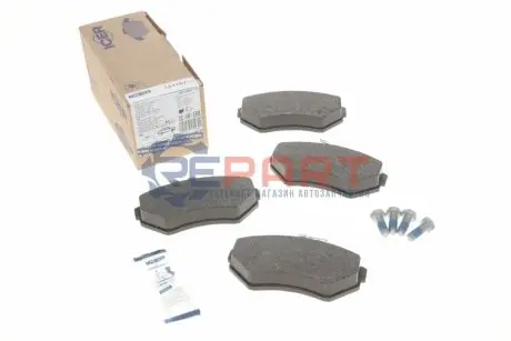 Фото Комплект тормозных колодок (дисковых).) ICER (181157700) изображение 1