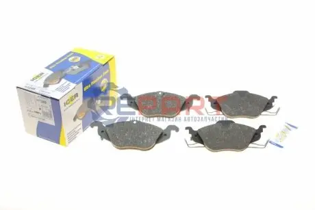 Фото 1 — Колодки гальмівні (передні) Opel Astra G 98-09/Chevrolet Corsa 94-02 ICER (181249) Фото Колодки гальмівні (передні) Opel Astra G 98-09/Chevrolet Corsa 94-02 ICER (181249) зображення 1