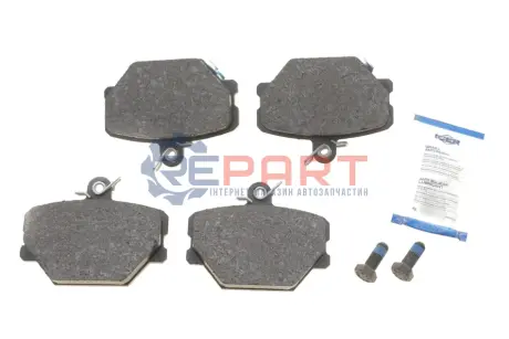 Колодки гальмівні (передні) Smart Cabrio 00-04/City Coupe 98-04/Roadster 03-05/Fortwo 04 ICER 181274704 Купити в Україні