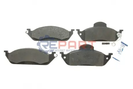 Фото Колодки гальмівні (передні) MB M-class (W163) 98-05 (+датчик) ICER (181276) зображення 1