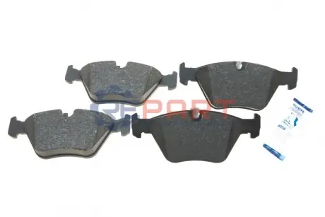 Фото 1 — Колодки гальмівні (передні) BMW 5 (E39) 96-04/3 (E46) 00-06 ICER (181296) Фото Колодки гальмівні (передні) BMW 5 (E39) 96-04/3 (E46) 00-06 ICER (181296) зображення 1