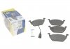 Комплект гальмівних колодок (дискових) - (1J0698151D, 1J0698151E, 1J0698151F) ICER 181349 (фото 1)