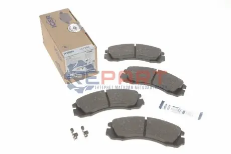 Тормозные колодки (передние) Citroen C-Crosser 07-/Mitsubishi Outlander/Pajero 98-/Lancer/L400 94-03. ICER 181358 Купить в Украине