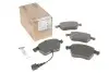 Фото Колодки гальмівні (передні) Audi A3/TT/Seat Leon/Skoda Octavia/VW Golf 96-10/Polo 05-09 (+датчик) ICER (181396) зображення 1