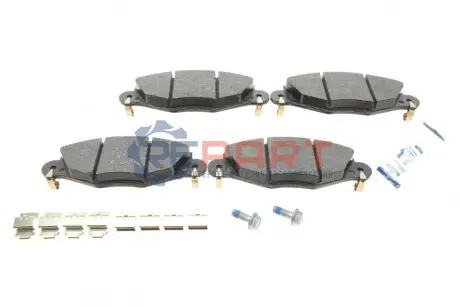 Фото Колодки гальмівні (передні) Citroen С5 01- (+датчики) ICER (181406701) зображення 1