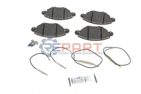 Фото Колодки гальмівні (передні) Citroen C5 01- (+датчики) ICER (181419701) зображення 1