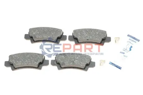 Фото Колодки гальмівні (задні) Toyota Corolla 01-14 ICER (181514) зображення 1