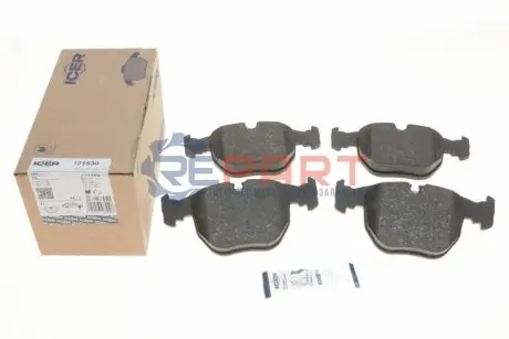 Фото 1 — Колодки гальмівні (передні) BMW 5 (E39) 96-04/7 (E38) 94-01/X3 (E83) 06-11/X5 (E53) 00-06 ICER (181530) Фото Колодки гальмівні (передні) BMW 5 (E39) 96-04/7 (E38) 94-01/X3 (E83) 06-11/X5 (E53) 00-06 ICER (181530) зображення 1