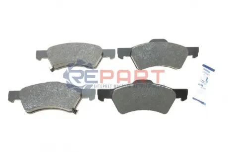 Колодки гальмівні (передні) Chrysler Voyager IV 00-08/Dodge Caravan 00-07/Grand Caravan 07 ICER 181544 Купити в Україні