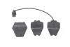 Фото Колодки гальмівні (передні) Audi A4 97-01/A6 97-05/VW Passat B5 00-05/Phaeton 02-08 (+датчики) ICER (181571) зображення 5