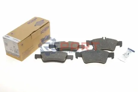 Колодки гальмівні (задні) MB E-class (W211/W212)/S-class (W220/W221) 98 ICER 181576-396 Купити в Україні