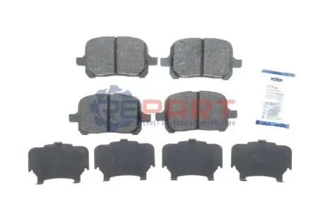 Фото 1 — Колодки гальмівні (передні) Toyota Camry 96-02/Lexus ES 91-01/RX 98-03 ICER (181632) Фото Колодки гальмівні (передні) Toyota Camry 96-02/Lexus ES 91-01/RX 98-03 ICER (181632) зображення 1