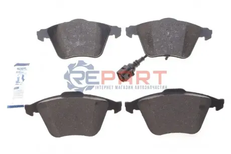 Колодки гальмівні (передні) Audi A3/TT/Skoda SuperB/VW Passat B6/B7/Golf IV-VI 02-15 (+датчик) ICER 181653 Купити в Україні
