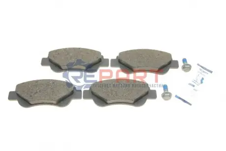 Фото Колодки гальмівні (передні) Citroen С1/Peugeot 107 05-/108 14-/Toyota Aygo 05- ICER (181702701) зображення 1