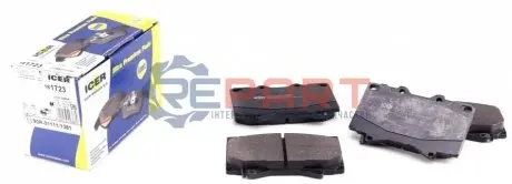 Фото Колодки гальмівні (передні) Toyota Land Cruiser 100 98-07/Prado 02-10/Lexus LX 98-08 ICER (181723) зображення 1