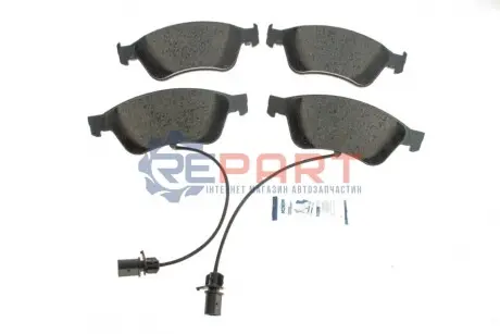Фото Колодки гальмівні (передні) Audi A6 04-11/A8 96-/Seat Ibiza 03-04/VW Phaeton 02-16 (+датчики) ICER (181725) зображення 1