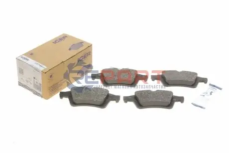 Колодки гальмівні (задні) Ford Connect 13-/Kuga/C-Max 08-/Focus/Mazda 3/5/Volvo C30/S40/V40/V50 03 ICER 181744-396 Купити в Україні