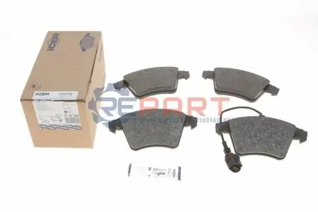 Тормозные колодки (передние) VW T5/Multivan V 03-15/Touareg 03-10 (+датчик) ICER 181778 Купить в Украине