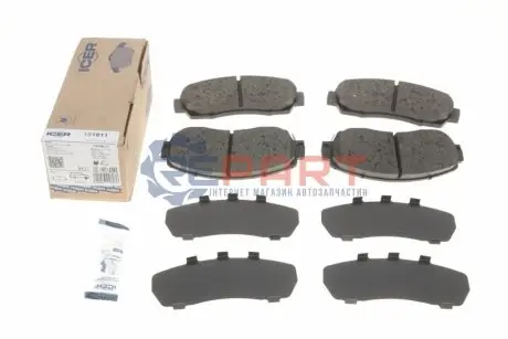 Колодки гальмівні (передні) Honda CR-V IV/Crosstour 12 ICER 181811 Купити в Україні