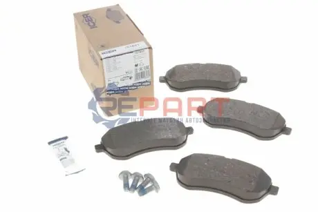 Фото Колодки гальмівні (передні) MB C-class (W204/W205) 07-/E-class (W212) 09-16/SLK (R172) 11- ICER (181821) зображення 1