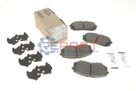 Колодки гальмівні (передні) Kia Carens III 06-/Sportage II 04-/Optima 15 ICER 181826 Купити в Україні