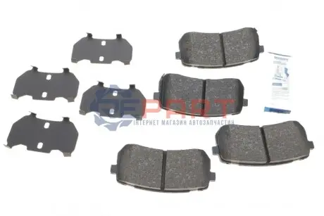 Фото Комплект тормозных колодок (дисковых).) ICER (181839) изображение 1