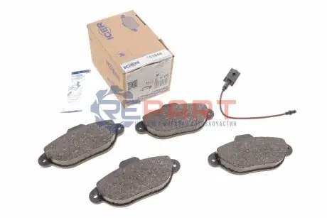 Фото Колодки гальмівні (передні) Fiat 500 07-/Ford Ka 08-16 (+датчики) ICER (181844) зображення 1